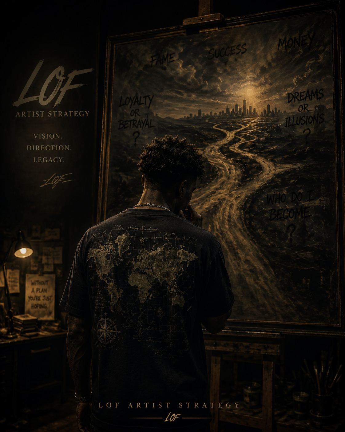 The Crossroads artwork for LOF Artist Strategy
